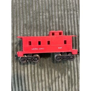 Vintage Lionel‎ Lines 6167 Red Caboose Toy Train Car